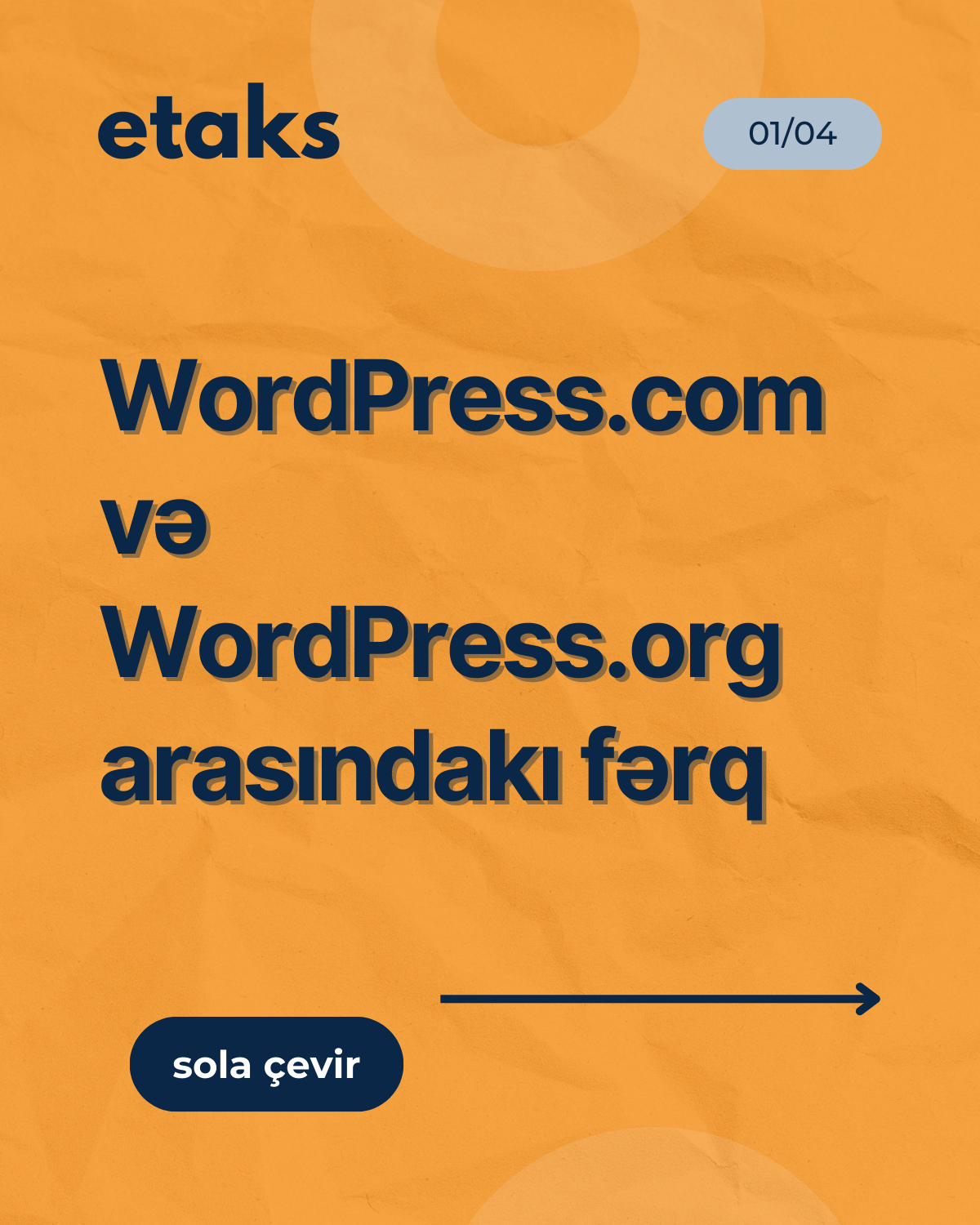 WordPress.com və WordPress.org arasındakı fərq