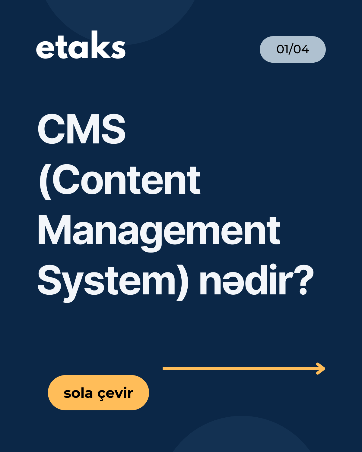 CMS  (Content Management System) nədir?