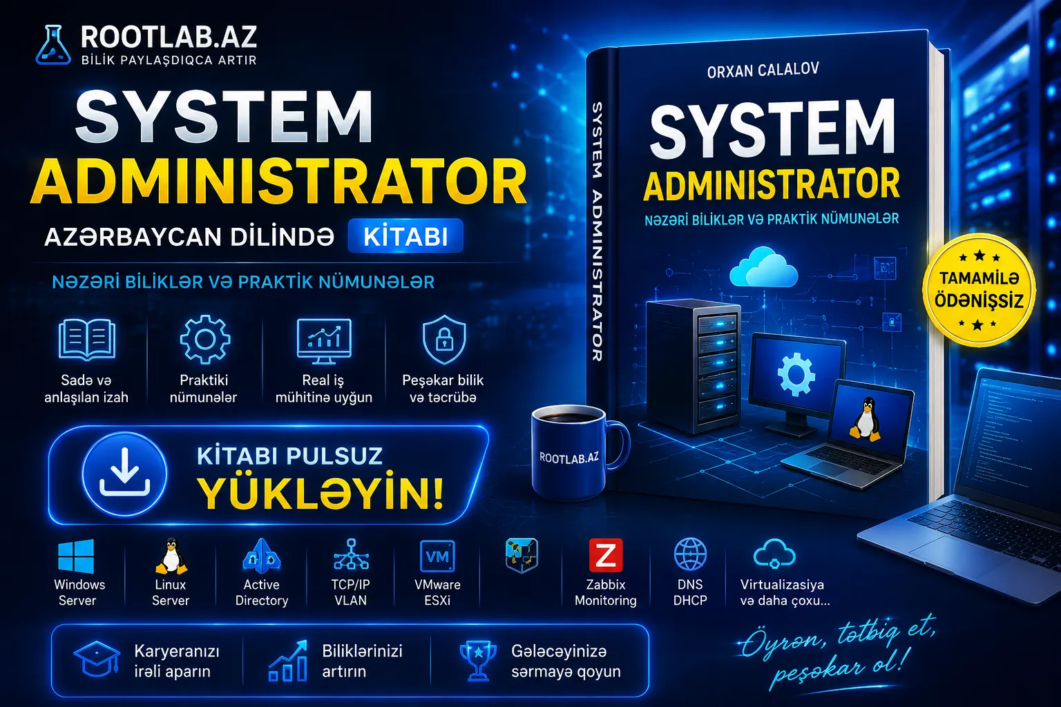 Azərbaycan dilində “System Administrator” kitabı
