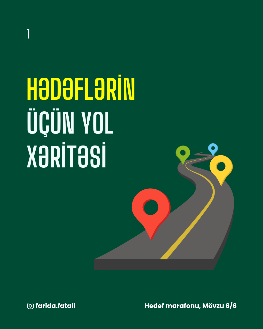 Hədəflərə çatmaq üçün yol xəritəsi