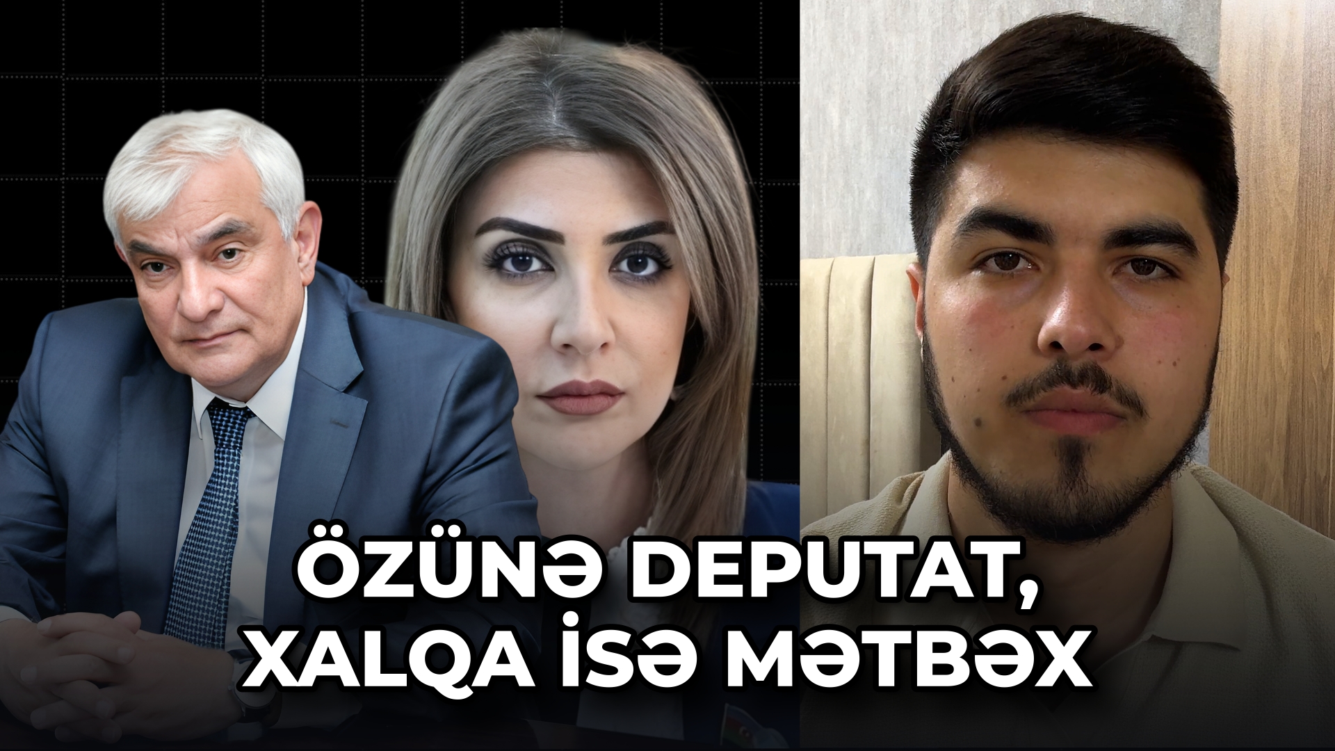 Öz xanımına deputat, xalqın xanımına mətbəx