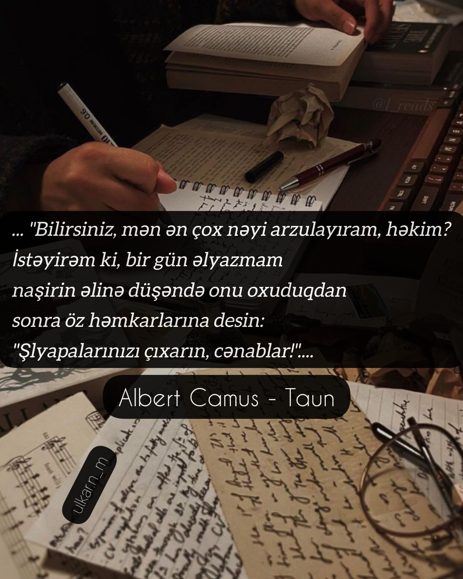 Albert Camus - Taun