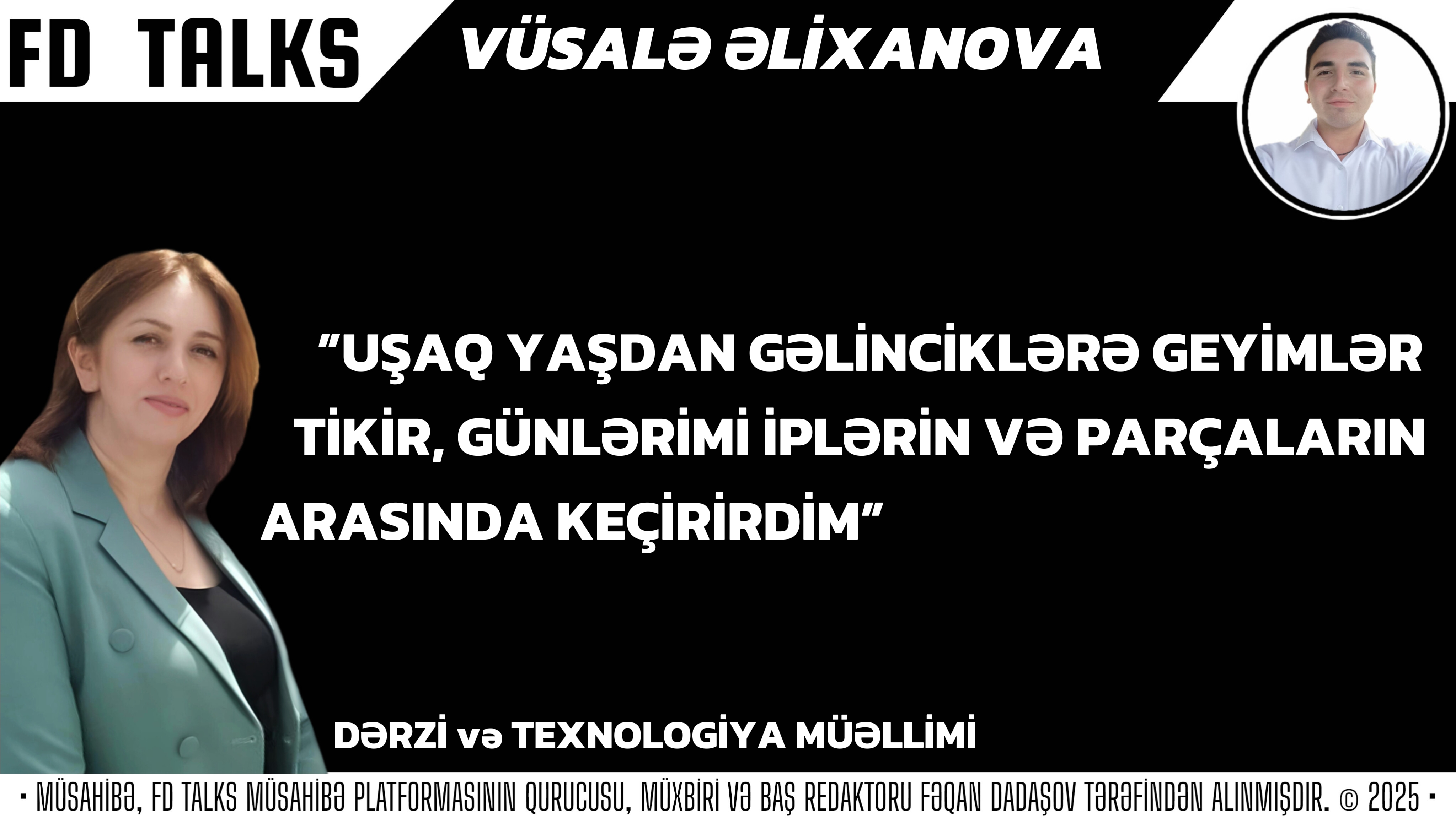 VÜSALƏ ƏLİXANOVA - FD TALKS