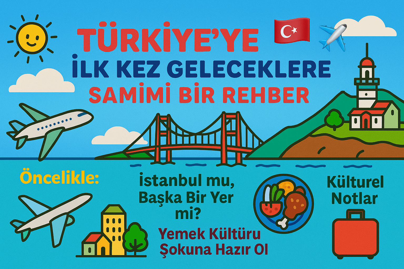 Türkiye’ye İlk Kez Geleceklere Samimi Bir Rehber 🇹🇷✈️