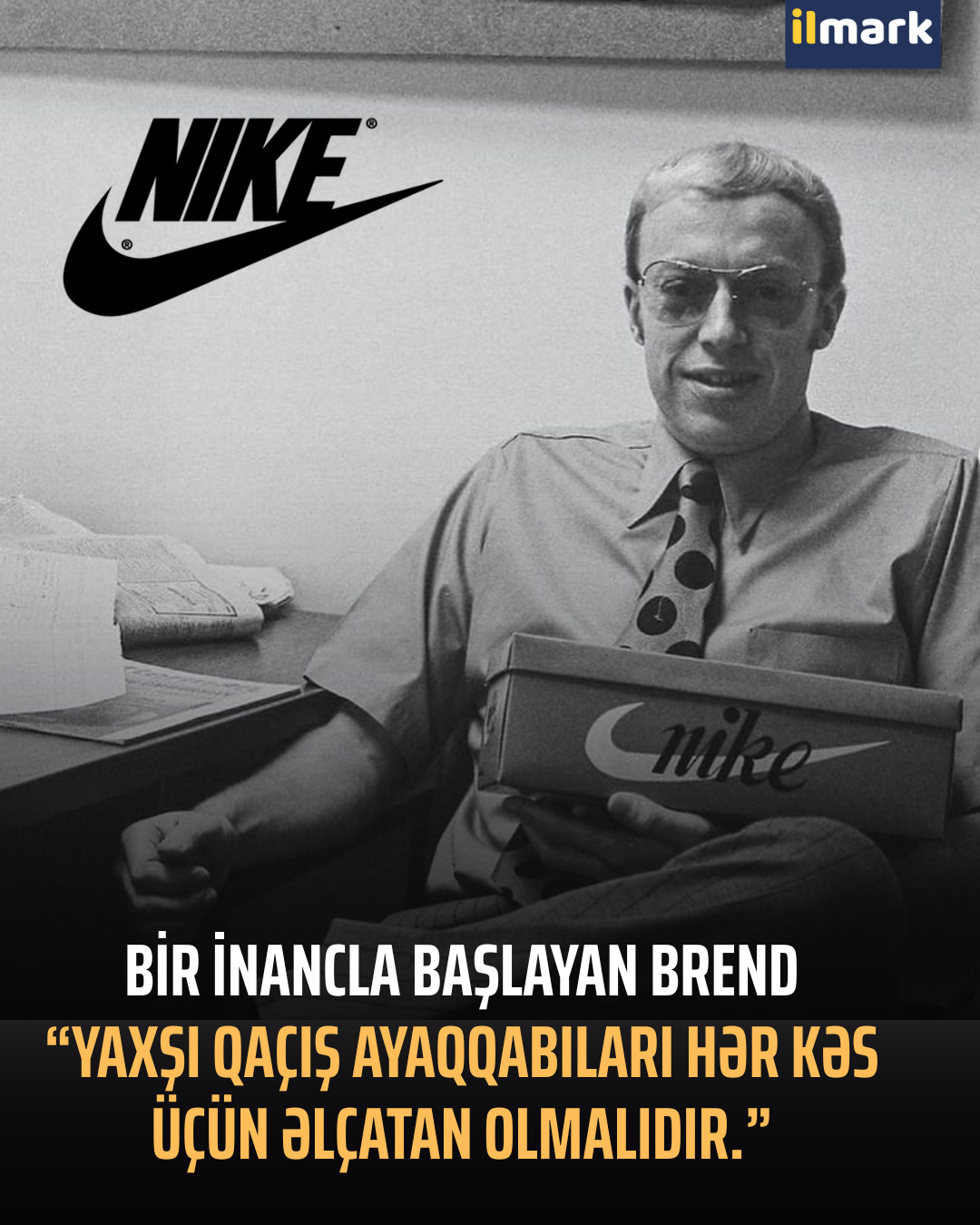 “Yaxşı qaçış ayaqqabıları hər kəs üçün əlçatan olmalıdır.”