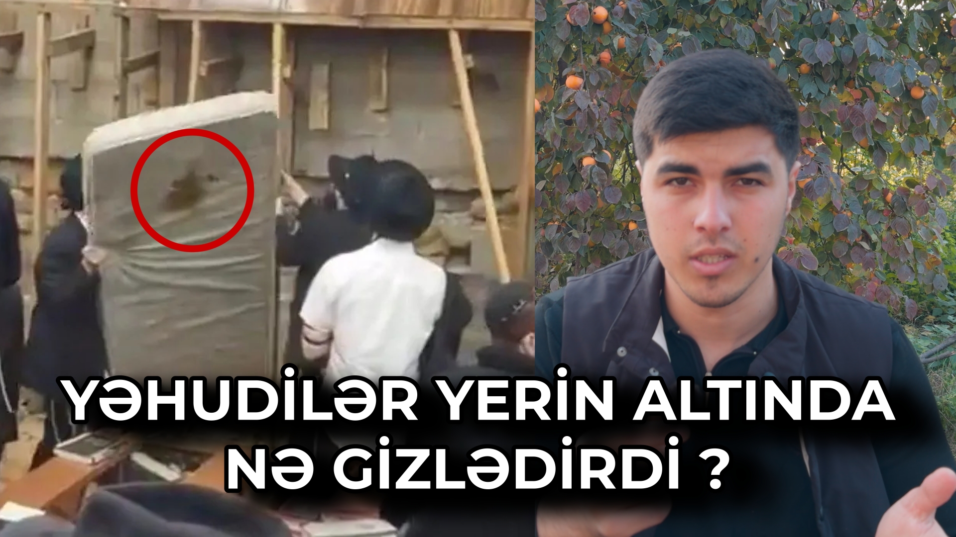 Yəhudilərin Qazdığı Tünel İfşa Oldu