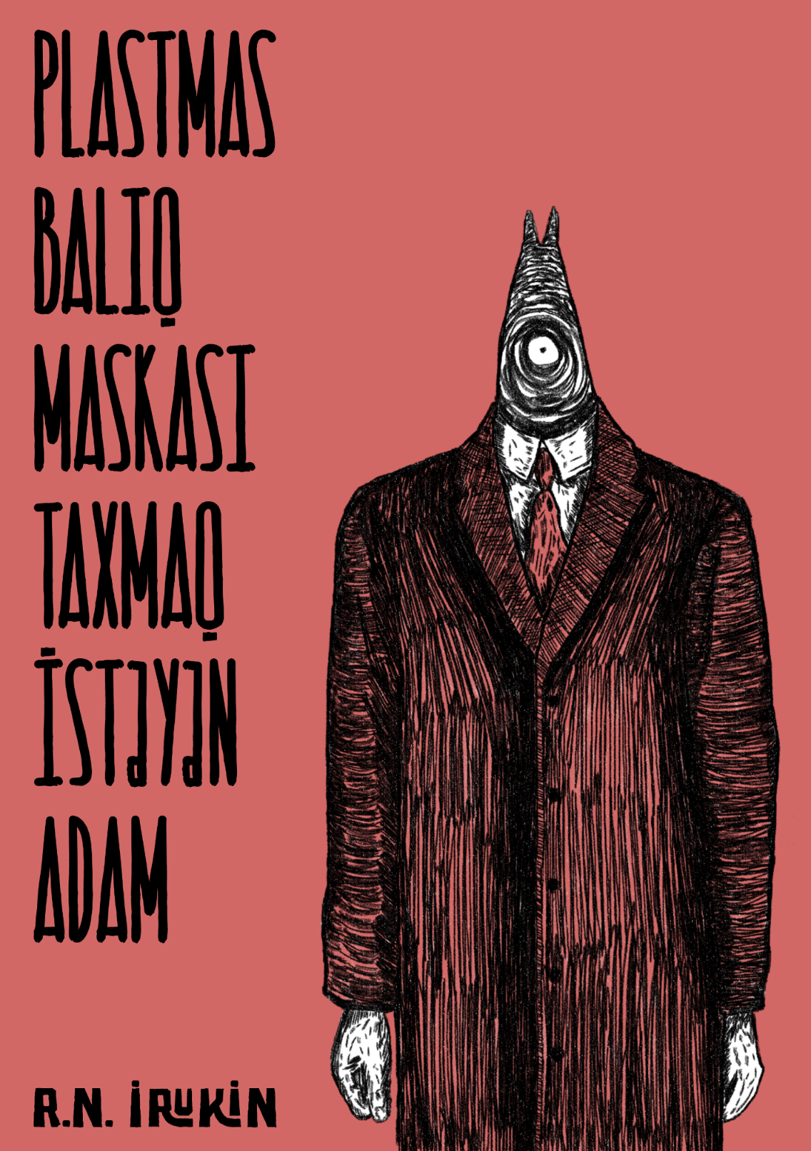 "Plastmas balıq maskası taxmaq istəyən adam", qısa hekayə.