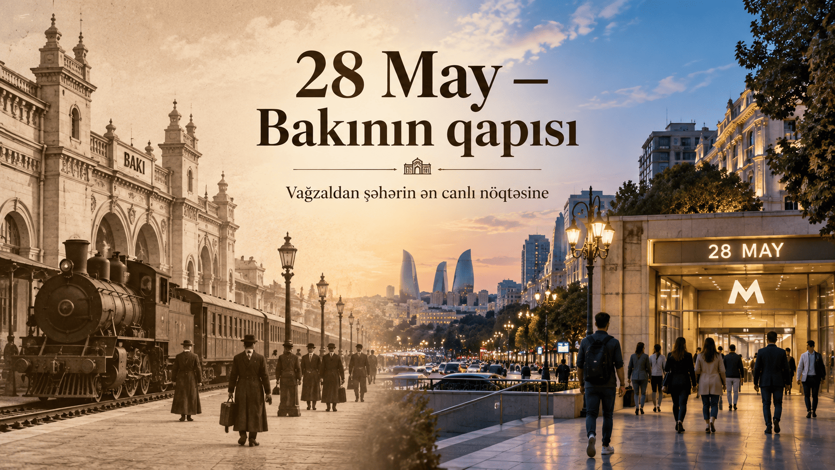 28 May - Bakının qapısı: Şəhərə ilk addımın atıldığı məkan